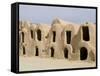 Berber Grain Storage Units, Now a Hotel, Ksar Halouf, Tunisia, North Africa, Africa-Ethel Davies-Framed Stretched Canvas