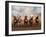 Berber Horseman Pulling Up after Firing Rifles During a Fantasia, Dades Valley, Morocco-null-Framed Photographic Print