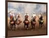 Berber Horseman Pulling Up after Firing Rifles During a Fantasia, Dades Valley, Morocco-null-Framed Photographic Print