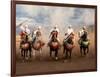Berber Horseman Pulling Up after Firing Rifles During a Fantasia, Dades Valley, Morocco-null-Framed Photographic Print