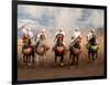 Berber Horseman Pulling Up after Firing Rifles During a Fantasia, Dades Valley, Morocco-null-Framed Photographic Print