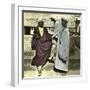 Berber Servants in Alexandria (Egypt)-Leon, Levy et Fils-Framed Photographic Print