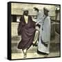 Berber Servants in Alexandria (Egypt)-Leon, Levy et Fils-Framed Stretched Canvas