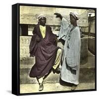 Berber Servants in Alexandria (Egypt)-Leon, Levy et Fils-Framed Stretched Canvas