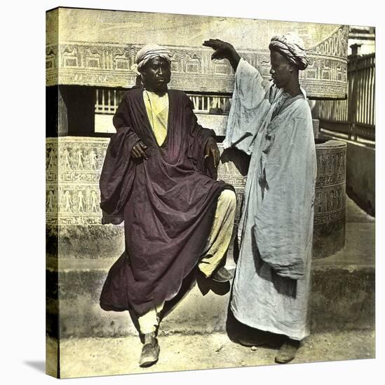 Berber Servants in Alexandria (Egypt)-Leon, Levy et Fils-Stretched Canvas