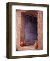 Berber Village Doorway, Morocco-Darrell Gulin-Framed Photographic Print