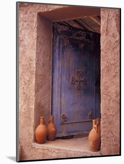 Berber Village Doorway, Morocco-Darrell Gulin-Mounted Photographic Print