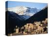 Berber Village in Ouarikt Valley, High Atlas Mountains, Morocco, North Africa, Africa-David Poole-Stretched Canvas
