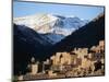 Berber Village in Ouarikt Valley, High Atlas Mountains, Morocco, North Africa, Africa-David Poole-Mounted Photographic Print