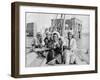 Berberin Boatmen, Flooded Isle of Philae, Egypt, C1922-Donald Mcleish-Framed Giclee Print