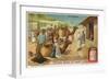 Berbers Inspect the Truffles for Sale in the Market in Tunis-null-Framed Giclee Print