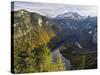 Berchtesgaden NP during fall at sunset, Bavaria, Germany.-Martin Zwick-Stretched Canvas