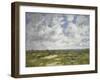 Berck, Cloudy Landscape, 1882-Eugene Louis Boudin-Framed Giclee Print