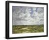 Berck, Cloudy Landscape, 1882-Eugene Louis Boudin-Framed Giclee Print