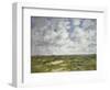 Berck, Cloudy Landscape, 1882-Eugene Louis Boudin-Framed Giclee Print