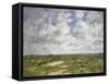 Berck, Cloudy Landscape, 1882-Eugene Louis Boudin-Framed Stretched Canvas