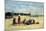 Berck, Fisherwomen on the Beach, 1876-Eugène Boudin-Mounted Giclee Print