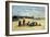 Berck, Fisherwomen on the Beach, 1876-Eugène Boudin-Framed Giclee Print