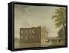 Berckenrode Castle in Heemstede after the Fire-Jan ten Compe-Framed Stretched Canvas