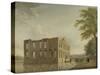 Berckenrode Castle in Heemstede after the Fire-Jan ten Compe-Stretched Canvas