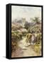Bere Regis, Dorset-Ernest W Haslehust-Framed Stretched Canvas