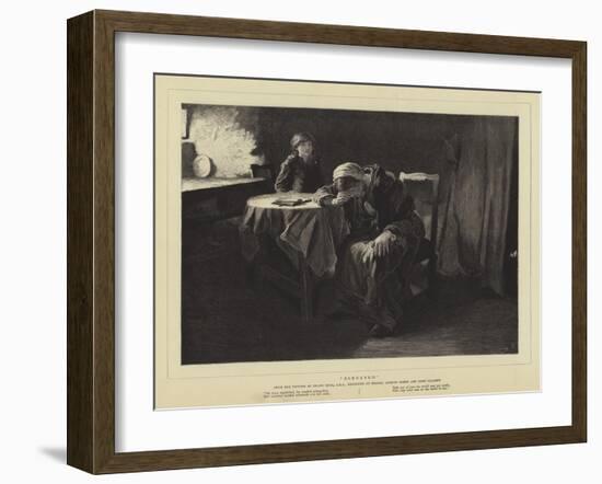 Bereaved-Frank Holl-Framed Giclee Print