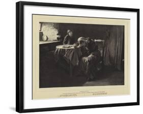 Bereaved-Frank Holl-Framed Giclee Print