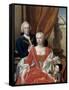 Berend Van Iddekinge with His Wife and their Son-Philip van Dijk-Framed Stretched Canvas