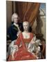 Berend Van Iddekinge with His Wife and their Son-Philip van Dijk-Mounted Art Print