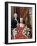 Berend Van Iddekinge with His Wife and their Son-Philip van Dijk-Framed Art Print