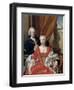 Berend Van Iddekinge with His Wife and their Son-Philip van Dijk-Framed Art Print