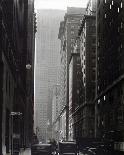 Manhattan Skyline - South Street and Jones Lane, Manhattan-Berenice Abbott-Giclee Print