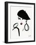 Beret and Scarf I-Anne Tavoletti-Framed Art Print