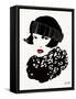 Beret and Scarf II-Anne Tavoletti-Framed Stretched Canvas