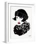 Beret and Scarf II-Anne Tavoletti-Framed Art Print