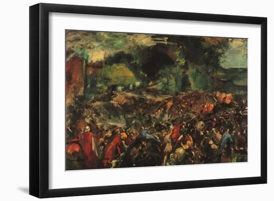 Berezowski's Assault on Czar Alexander II-null-Framed Giclee Print