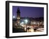 Bergamo at Dusk, Lombardy, Italy, Europe-Vincenzo Lombardo-Framed Photographic Print