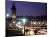 Bergamo at Dusk, Lombardy, Italy, Europe-Vincenzo Lombardo-Mounted Photographic Print