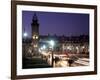 Bergamo at Dusk, Lombardy, Italy, Europe-Vincenzo Lombardo-Framed Photographic Print