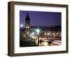 Bergamo at Dusk, Lombardy, Italy, Europe-Vincenzo Lombardo-Framed Photographic Print