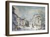 Bergamo-Milan Stagecoach, 1812, Italy, 19th Century-null-Framed Giclee Print