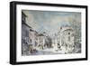 Bergamo-Milan Stagecoach, 1812, Italy, 19th Century-null-Framed Giclee Print