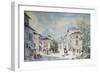 Bergamo-Milan Stagecoach, 1812, Italy, 19th Century-null-Framed Giclee Print