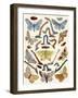 Berge's Butterfly's-Berge-Framed Art Print