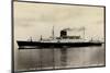 Bergen Line, Leda, Fitted with Stabilizers, Dampfer-null-Mounted Giclee Print