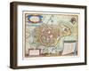 Bergen, Netherlands, 1649-Joan Blaeu-Framed Giclee Print