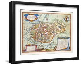 Bergen, Netherlands, 1649-Joan Blaeu-Framed Giclee Print