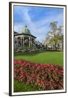 Bergen, Norway, Music Pavilion Colorful Gazebo with Flowers, Downtown-Bill Bachmann-Framed Premium Photographic Print