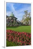 Bergen, Norway, Music Pavilion Colorful Gazebo with Flowers, Downtown-Bill Bachmann-Framed Photographic Print