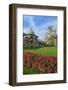 Bergen, Norway, Music Pavilion Colorful Gazebo with Flowers, Downtown-Bill Bachmann-Framed Photographic Print